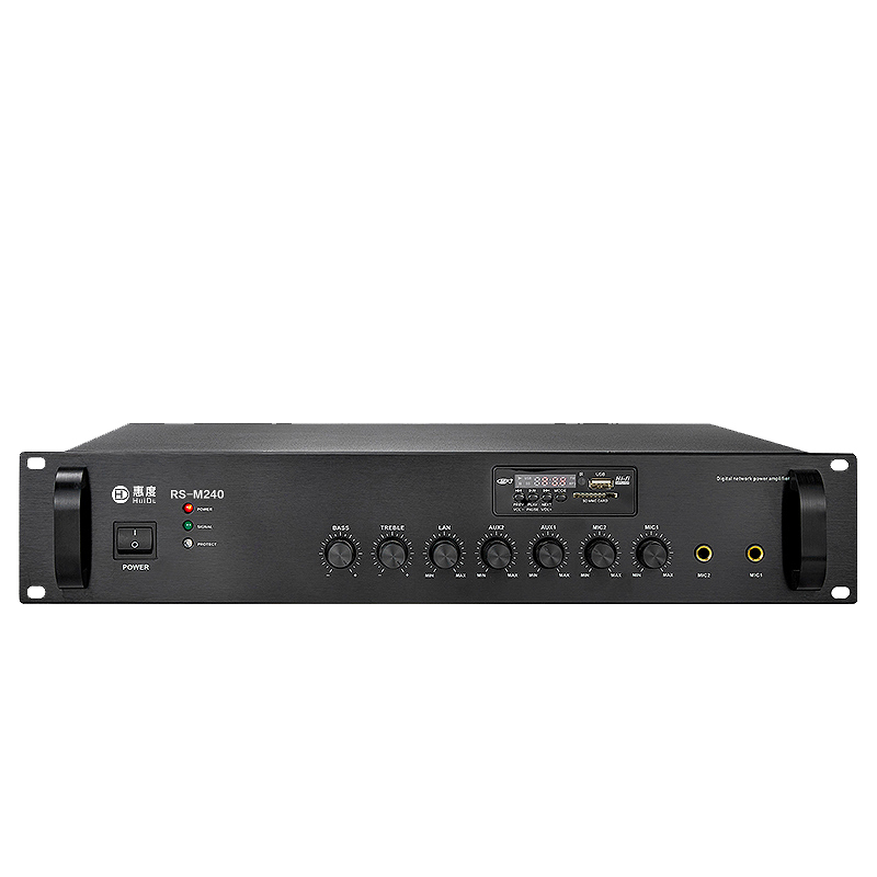 惠度(HuiDu)合并式MP3蓝牙收音广播功率放大器RS-M240(销售单位:台)高清大图
