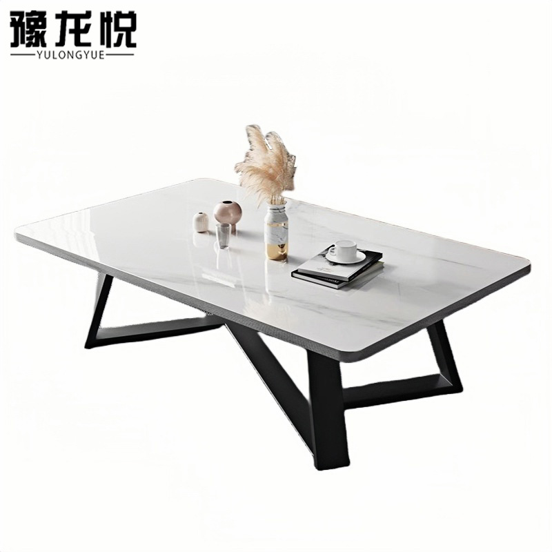 豫龙悦 岩板茶几高清大图