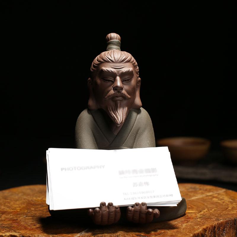 美帮汇功夫茶具茶道配件茶宠茶玩摆件紫砂 彩砂陶三国典藏茶宠高清大图
