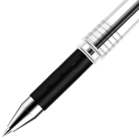 得力 S20 0.7mm 办公中性笔水笔签字笔 办公用品 (支)(黑)黑色