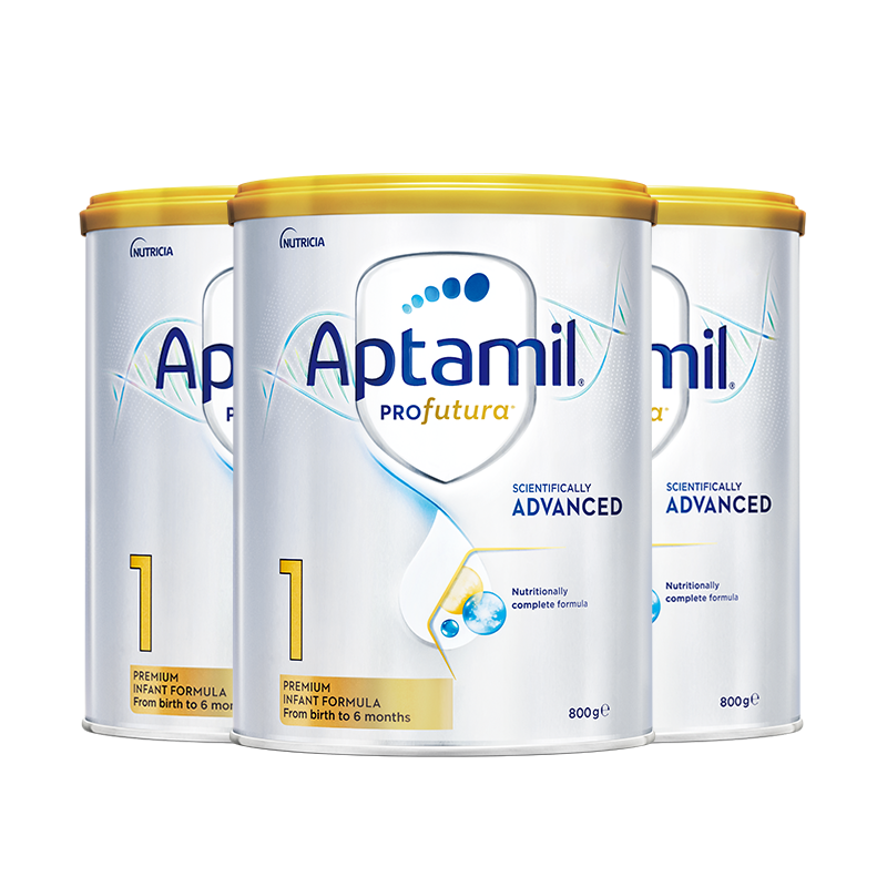 澳洲爱他美aptami 白金版 1段 婴幼儿配方奶粉 900g 保税区发货