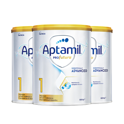 澳洲爱他美aptami 白金版 1段 婴幼儿配方奶粉 900g 保税区发货