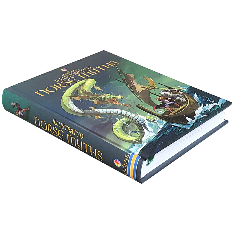 [正版]北欧神话插图故事合集 英文原版 Usborne Illustrated Norse Myths 尤斯伯恩 精装高清大图