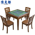 豫龙都 棋牌桌 一桌四椅套
