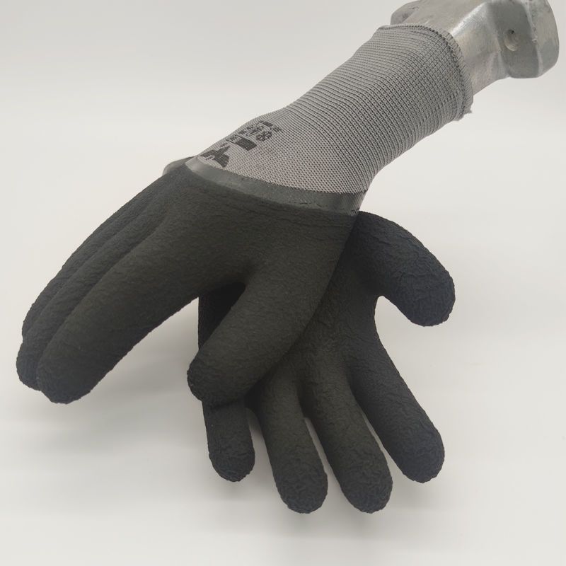 1双装 冬季保暖劳保手套 开司米绒 防寒加绒加厚柔软舒适耐磨防滑防水