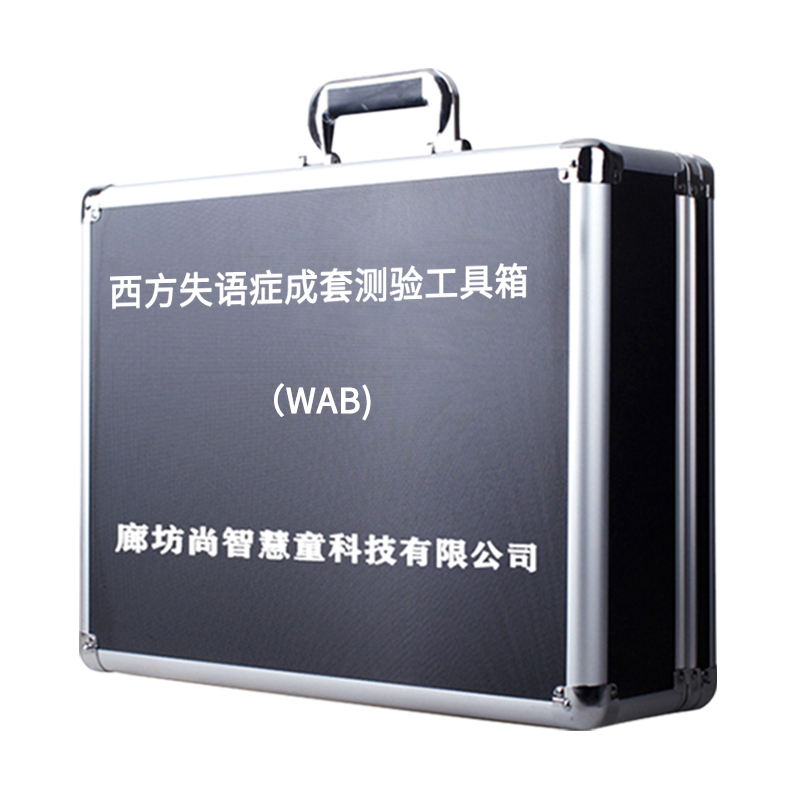 尚智慧童SZHT-WAB01 西方失语症成套测验工具箱早教教具 黑色