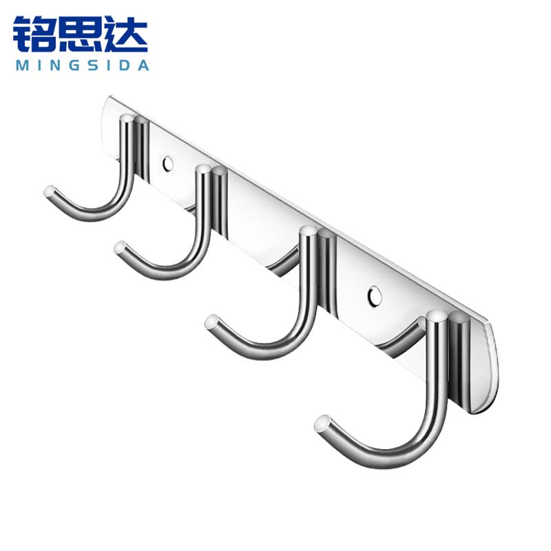 铭思达不锈钢挂钩4钩个高清大图