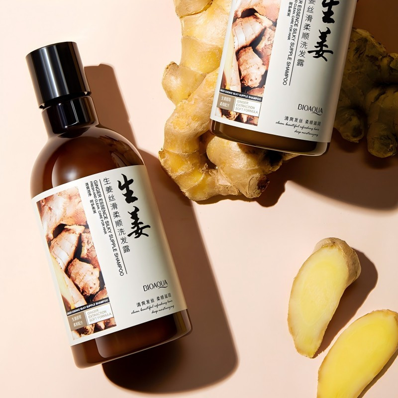 泊泉雅生姜丝滑柔顺洗发露250ml