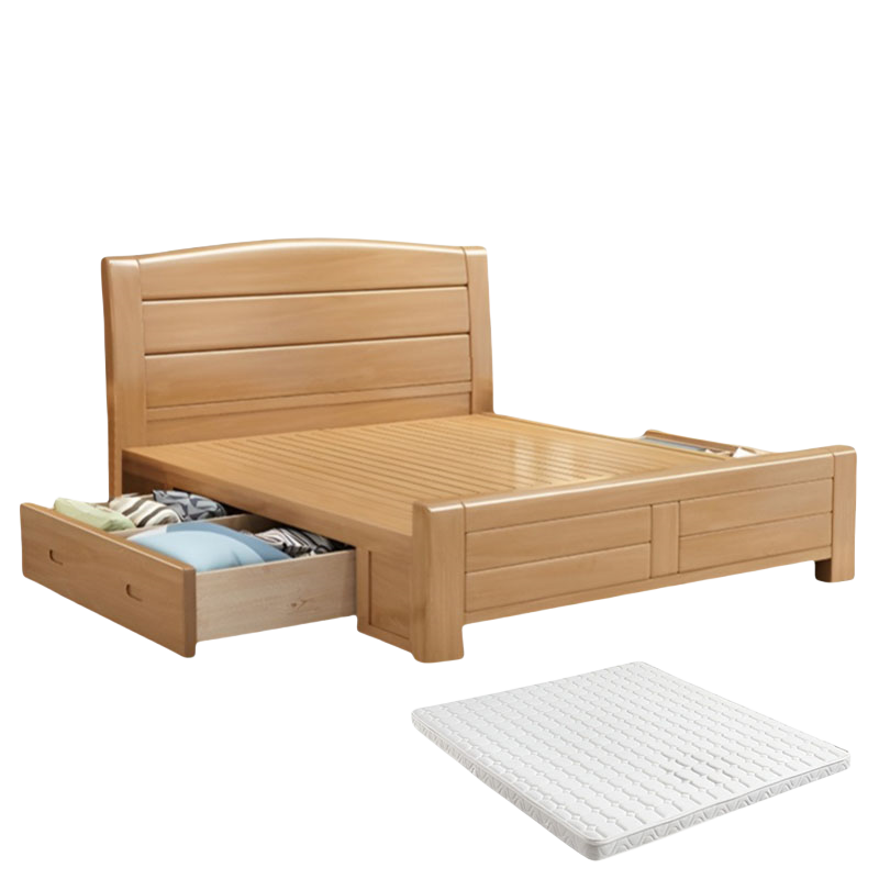 晨磊 单人床 床+床垫 200*150*49cm 张高清大图