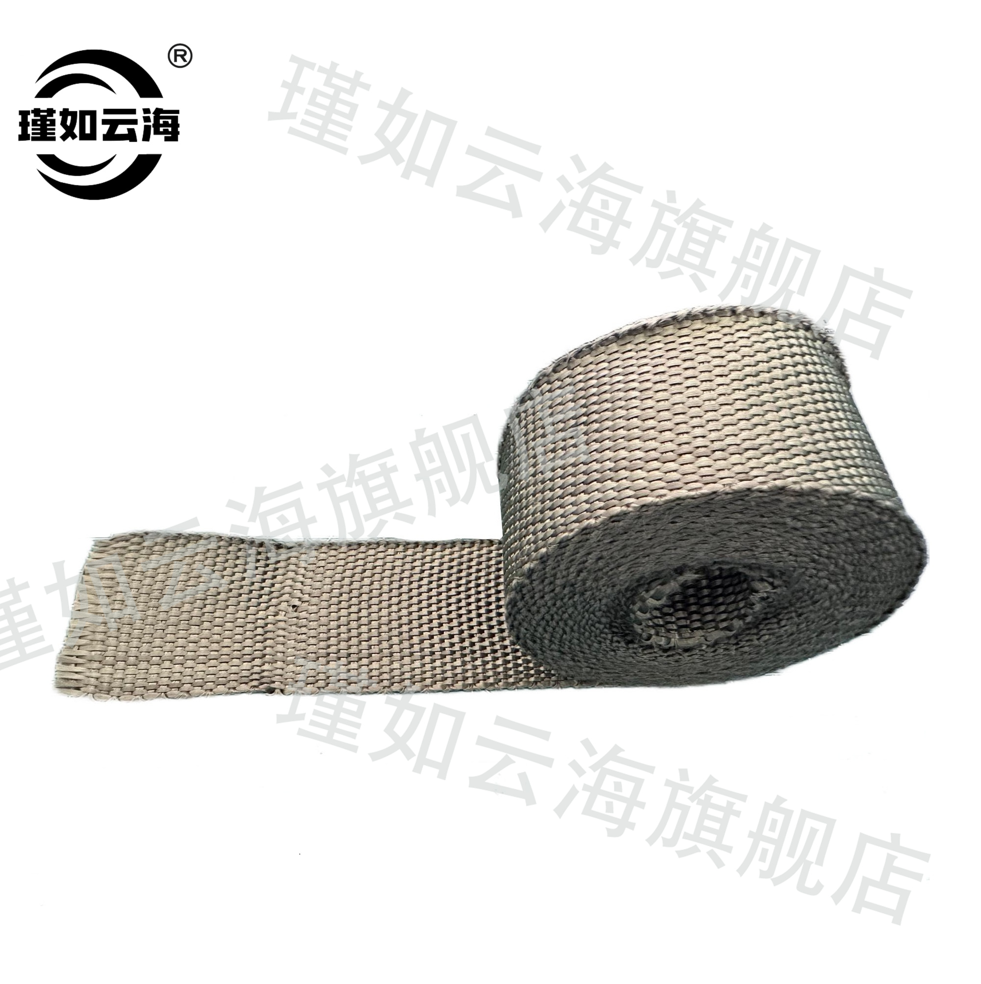 瑾如云海 防烫布 防烫罩 隔热布 15米(厚1.5mm*宽50mm)个高清大图