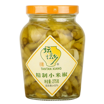坛坛乡 精制小米椒 泡椒 275g