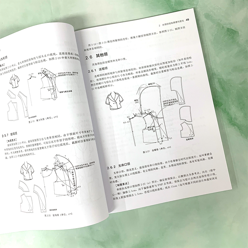 [正版]服装制版手册 服装制版基础 衣领衣袖结构原理与变化 上装制版与工艺 女装原型裙子裤子制版 男装童装原型 女装男高清大图