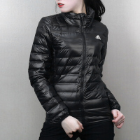 [轻薄羽绒]Adidas阿迪达斯女装羽绒外套 冬季新款女子轻薄舒适防风保暖羽绒服BQ1900 C