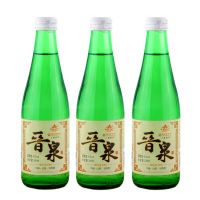 山西太原酒厂晋泉 高粱白 42度 300ml*3瓶 高粱白酒 裸瓶 山西特产