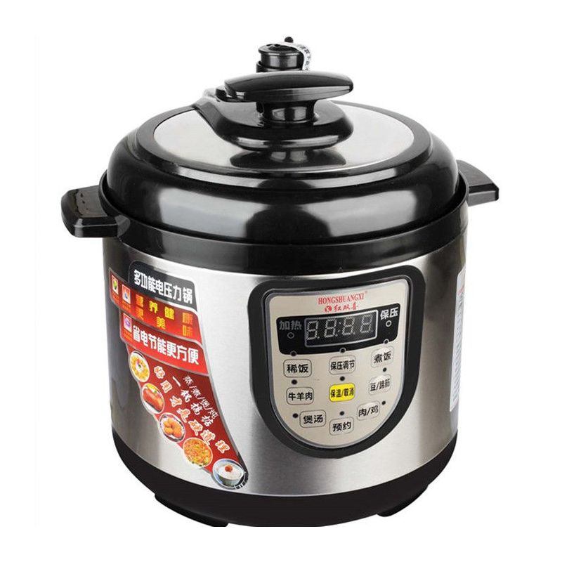 5l3l4l5l6l8l全自动电饭煲高压多功能电高压锅|2.5升银色单胆