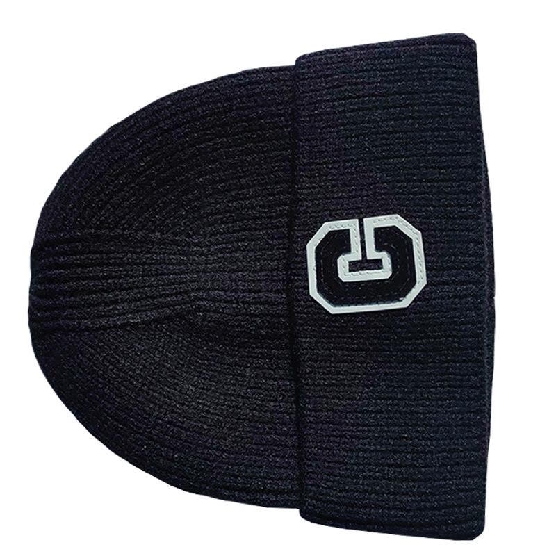 炯毅 冬季毛线帽加绒保暖棉帽户外骑车防寒防风帽针织冷帽 帽子 羊绒 均码 个图片