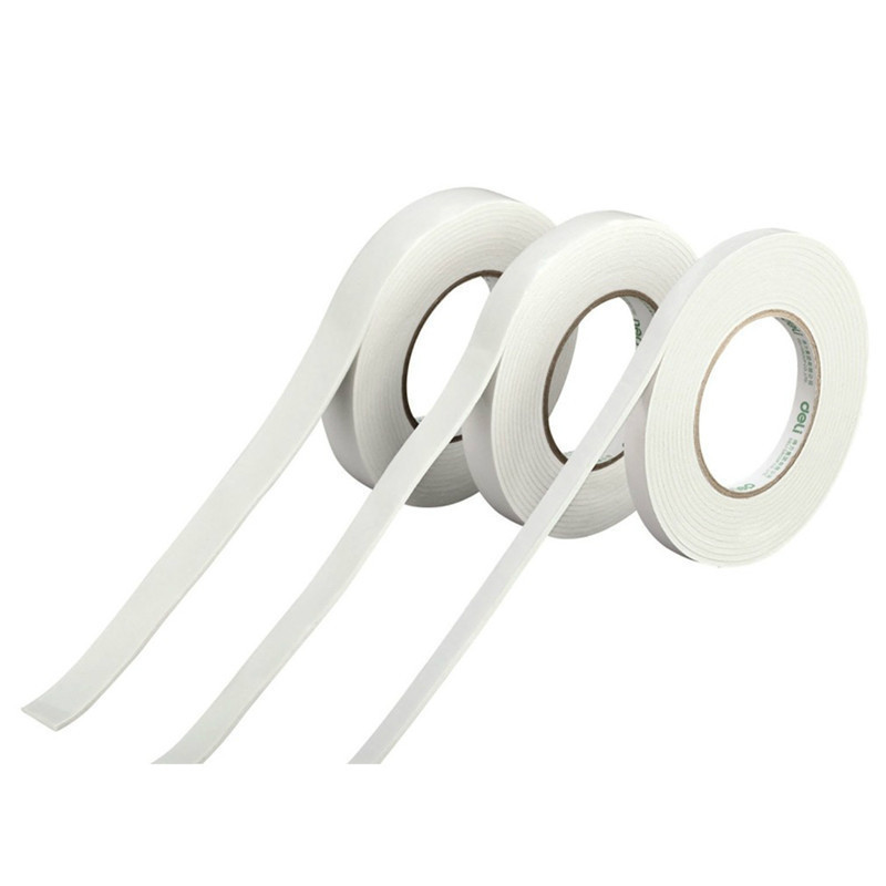 得力(deli) 30410 泡棉双面胶 12mm*5y*2.5mm 1卷/袋