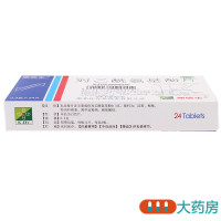 康医生对乙酰氨基酚片0.3g*24片/盒适用于感冒引起头痛发热关节痛