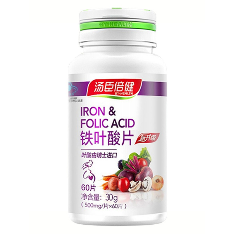 汤臣倍健铁叶酸片共180片