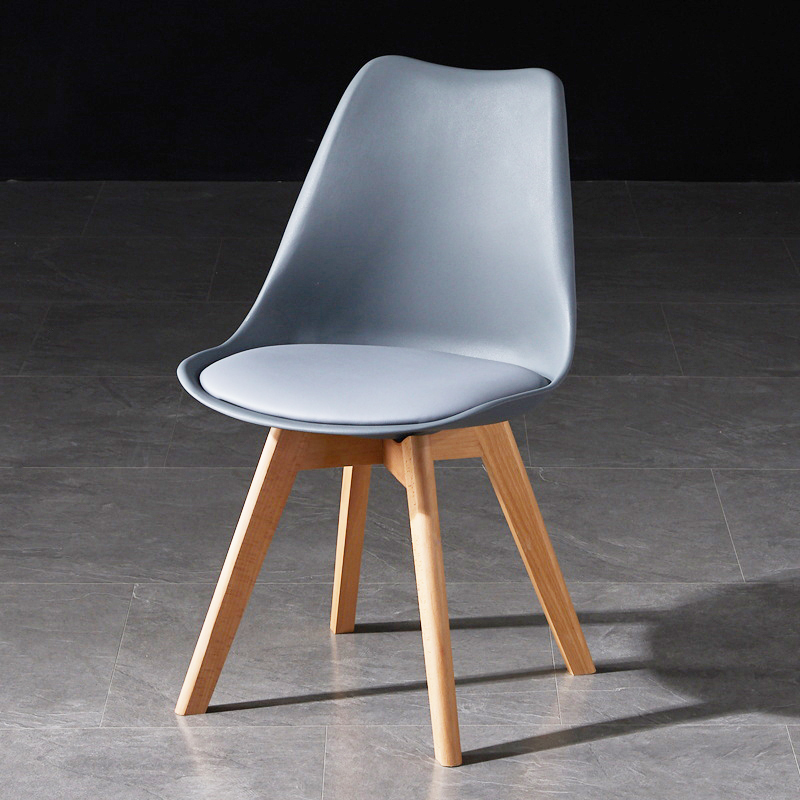 北欧简约设计师家用阳台书桌化妆凳靠背奶茶店洽谈接待桌椅子组合椅子