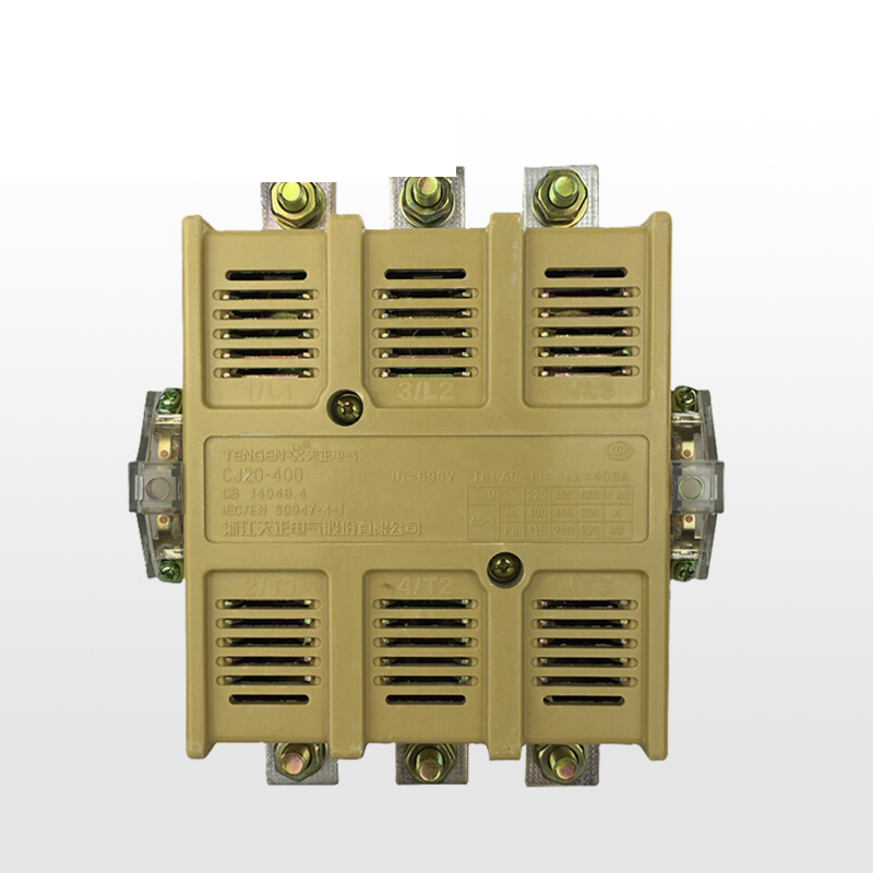 天正电气 CJ20-400A 220V 3NO 4NO+2NC 50Hz 3P 02010030061 交流接触器
