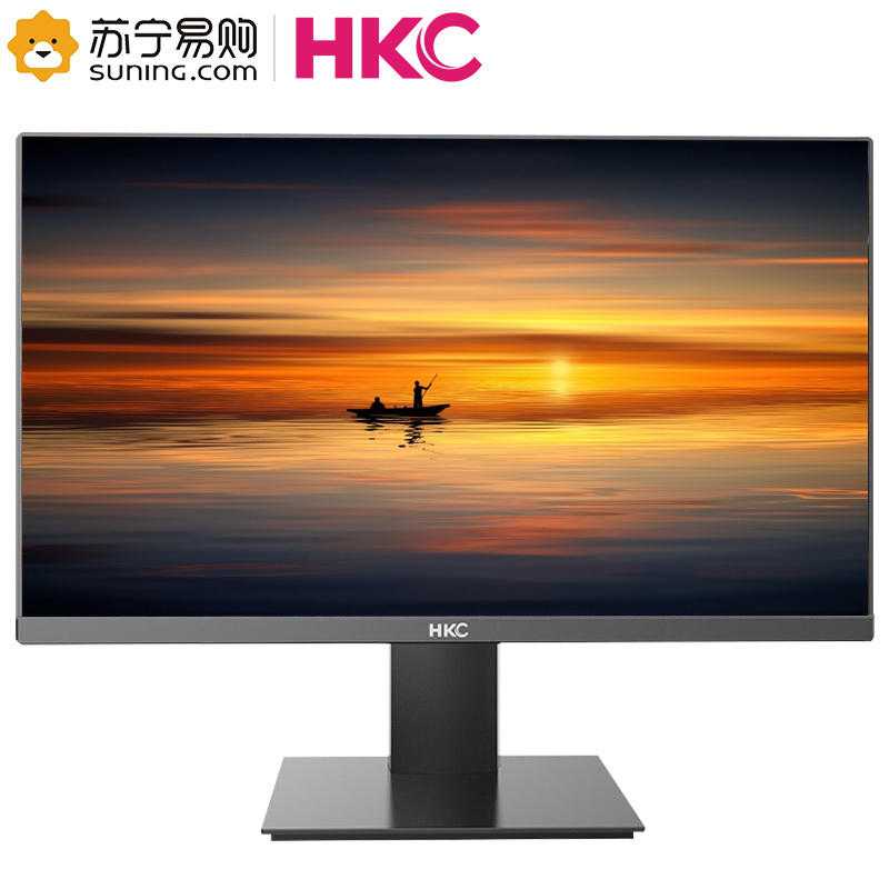 HKC H279 27英寸显示器VA 商务时尚办公hdmi微边框台式电脑 游戏设计直面屏幕