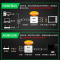 HDMI转AV（黑色）套餐一 0.5m及以下|hdmi转av转换器机顶盒接老式电视机电脑hdml高清多接口转接线网络av