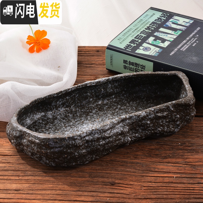 三维工匠水仙花盆简约陶瓷特大号水养睡莲碗莲盆缸铜钱水培花盆器皿 绿色小盆 大花盆容器高清大图