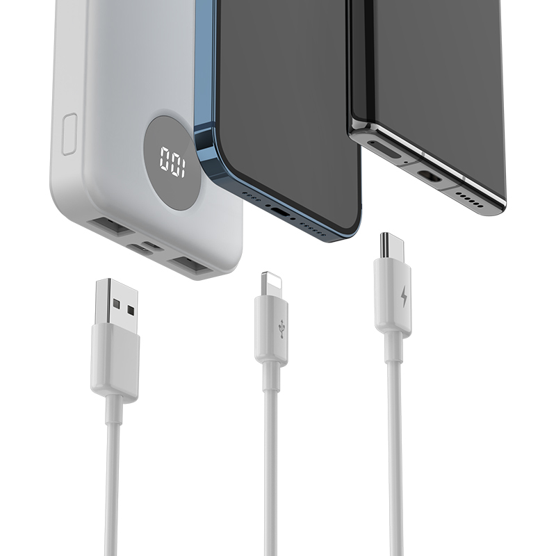 品胜一拖二数据线一拖三数据线华为苹果14Plus数据线Type-C快充iPhone手机充电线USB连接线车载iPad