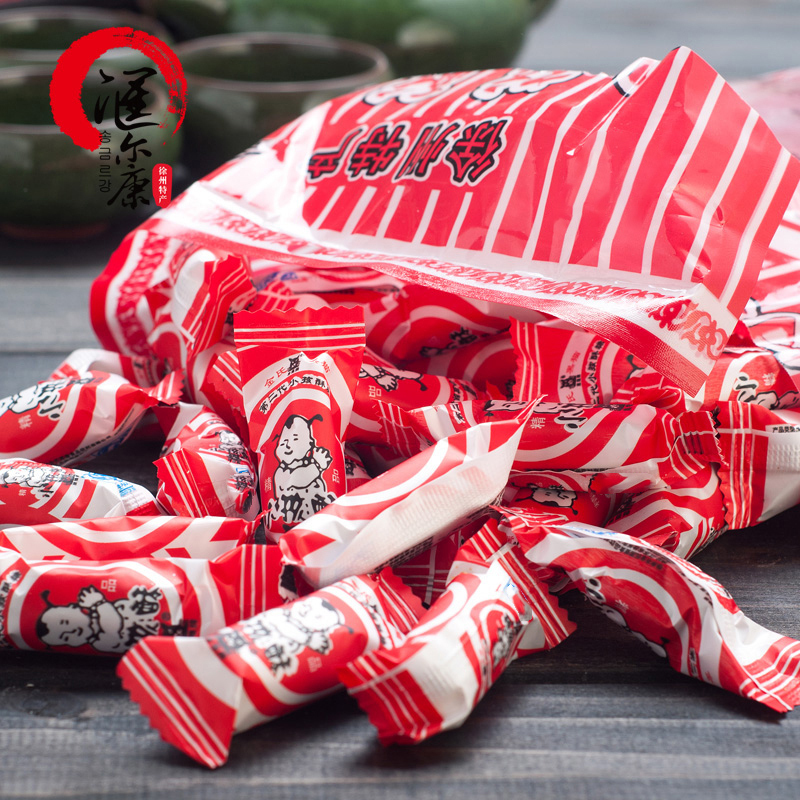 金氏黑猫小儿酥450克x2袋小孩酥糖夹心饴糖婚庆喜糖徐州特产