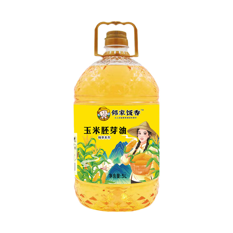 邻家饭香 盛世龙腾五常大米5kg*2袋+凤凰来仪款东北大米5kg*2袋+物理压榨一级玉米胚芽油5L*2桶高清大图