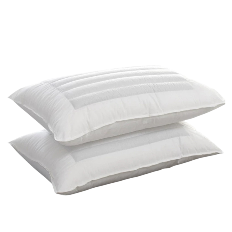 若叶之季LR-ZX06 48*78cm 白色防羽布 枕芯 850g羽绒纤维+350g荞麦壳 (计价单位:件)