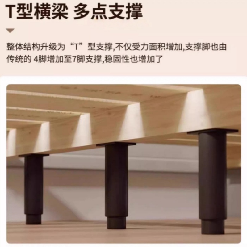 宜掌柜 实木床高清大图