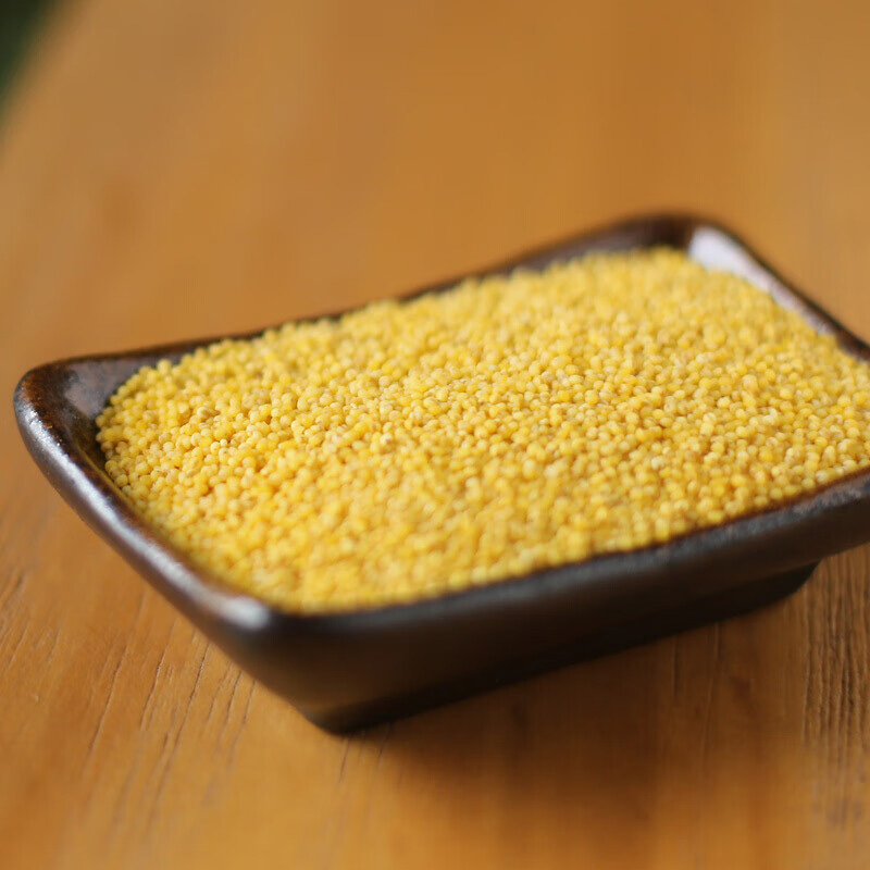 燕之坊黄小米颗粒均匀晶莹透明质纯味正香软可口金黄清香475g高清大图