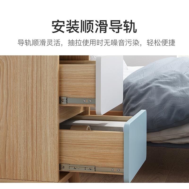 简约现代床头柜北欧卧室闪电客置物架小型床边小柜子简易迷你收纳储物
