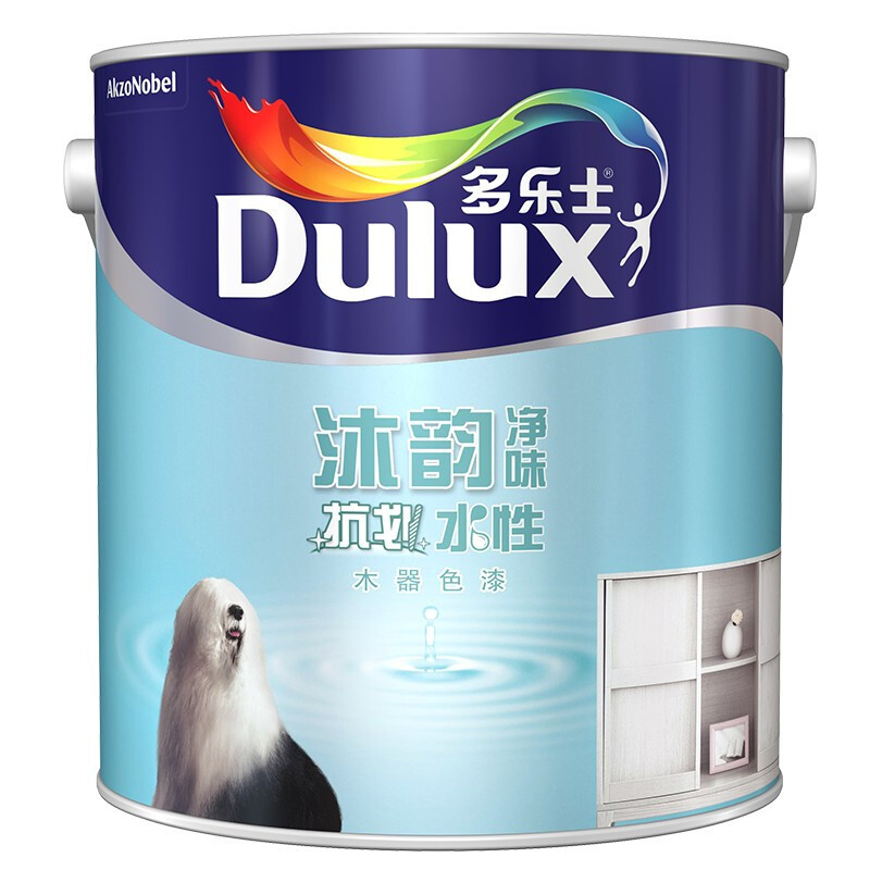 多乐士(dulux)沐韵净味抗划水性木器漆室内家具漆 家具翻新漆(色漆底漆)A7502 2.5kg