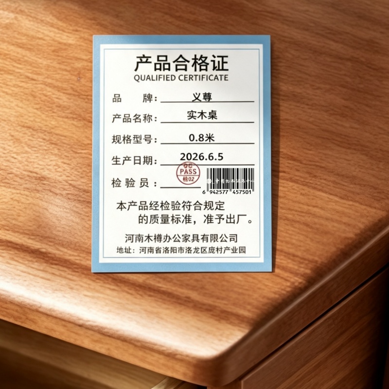 义尊 实木桌 0.8米 张高清大图