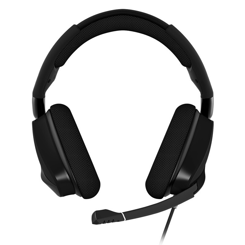美商海盗船(USCorsair) VOID PRO RGB灯效 电脑手机绝地求生吃鸡游戏电竞耳麦耳机 有线版 黑色