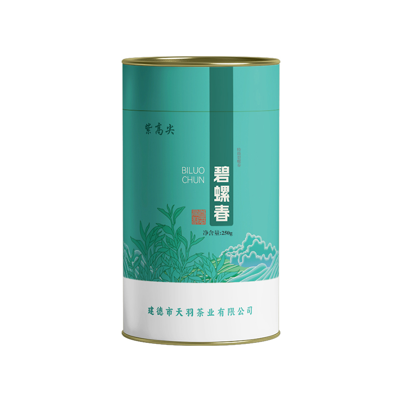 紫高尖特级碧螺春250g罐装高清大图