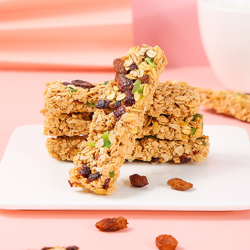 美粥食客谷物燕麦棒210g盒装轻食谷物系列水果燕麦棒谷物燕麦棒代餐饱