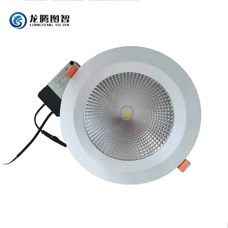 龙腾图智 LED明装嵌入式筒灯 LT537-2-80-C高清大图