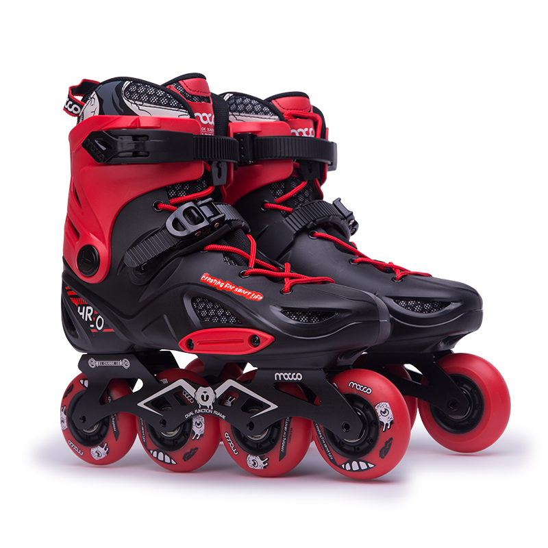米高专业轮滑鞋成人平花鞋溜冰鞋成年直排轮男女初学者花式旱冰鞋