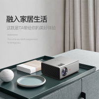 瑞格尔rigal 825投影仪4K家用WiFi全高清1080P 无屏电视 家庭影院微型便携投影机 小型投影仪苹果安卓手机投屏同屏 1920×1080