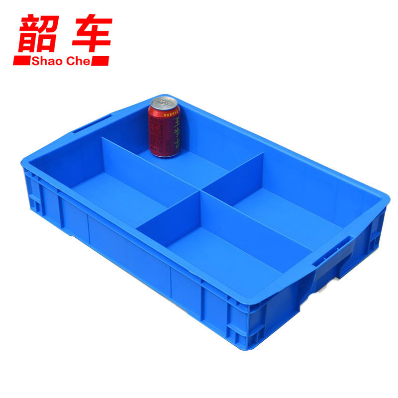 韶车周转箱周转箱110四格个高清大图