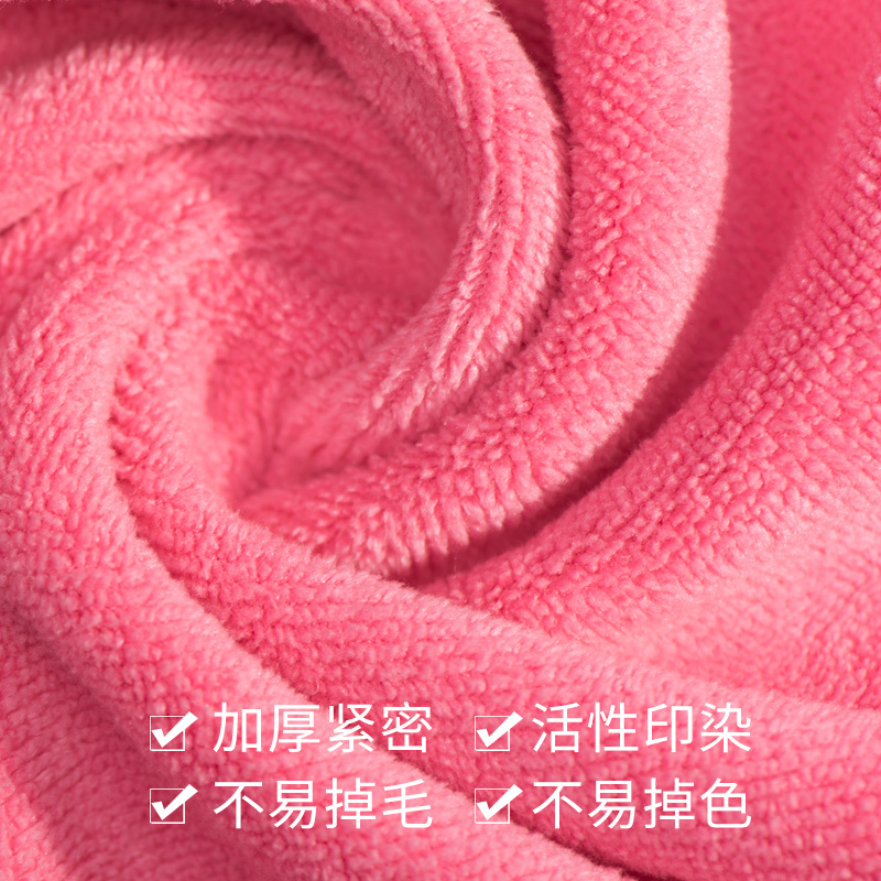 速干干发帽超吸水帽女加厚长发包头巾擦头发浴帽可爱干法毛巾 三维工匠 1条浅粉(长帽)+1条浅紫(长帽)