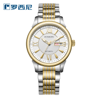 罗西尼(ROSSINI)手表 金属 不锈钢 防水双历 时尚 女士 女表石英表5630