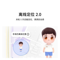 华为(HUAWEI)儿童电话手表5Pro 冰晶蓝 离线定位 全网通4G插卡电信移动联通 视频通话 快充 生活防水 小学生