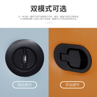 左右沙发头等舱真皮电动多功能懒人单椅沙发美式单人沙发现代简约头层牛皮客厅卧室皮艺沙发DZY5033