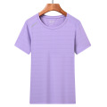 大码情侣款速干短袖 女/紫色 5XL