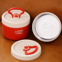 易铂斯多尔便当盒保温饭盒 YP-8368 450ml+600ml+筷勺+保温袋/套